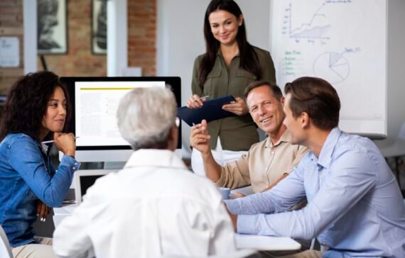 people-using-digital-device-while-meeting